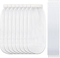 32-Piece Lint Trap and Cable Ties Set by Nufiwra