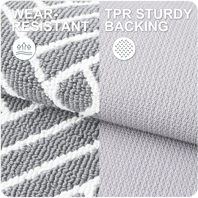 OLANLY Indoor Door Mat, 36x24 Inch, Dirt Resistant and Absorbent, Non-Slip - Image 3
