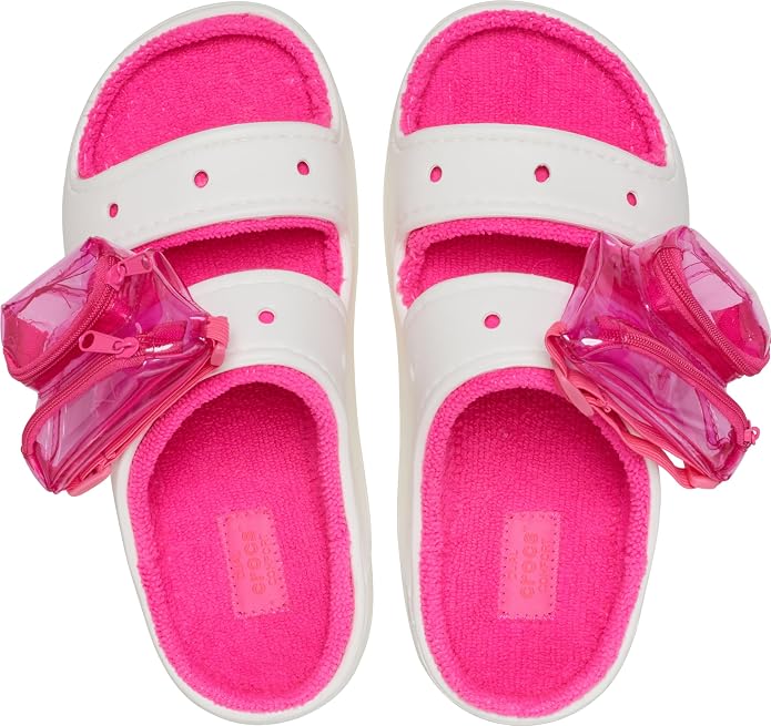 Crocs Unisex Adult Classic Cozzzy Towel Sandals, Fuzzy Slippers and Slides - Image 4