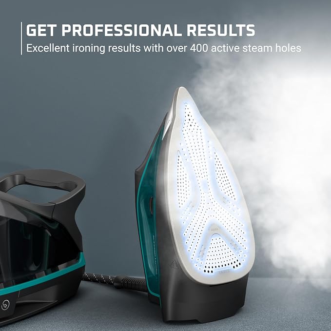 Rowenta Iron for Clothes, High Pressure Steamer Iron - Image 3