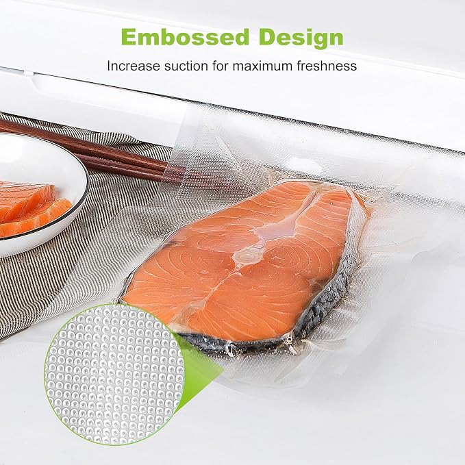 Bonsenkitchen Vacuum Sealer Bags, Bpa Free, Heavy Duty, Commercial Grade - Image 2