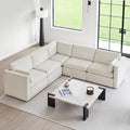 CHITA Oversized Corner Modular Sectional Fabric Sofa Set, FSC Certified Extra by CHITALIVING