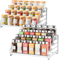 RCHYFEED 4 Tier Spice Rack Organizer, Spice Organization by RCHYFEED