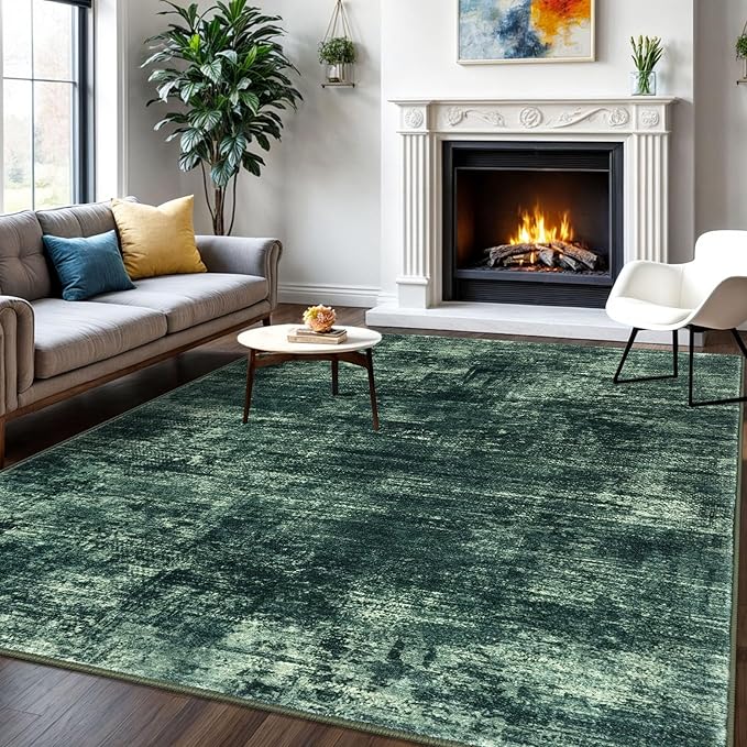 IOHOUZE Abstract Area Rugs 6x9 Ft Washable Rugs by iOhouze