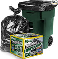 ToughBag 95-96 Gallon Trash Bags Heavy Duty, 100 Gallon Can Liners by ToughBag