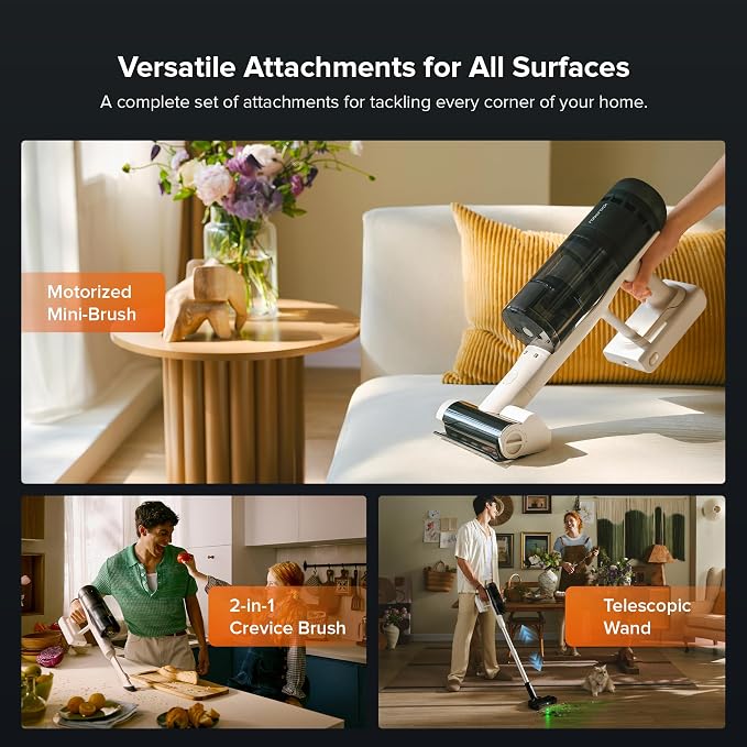roborock H60 Hub Pro Cordless Stick Vacuum Cleaner - Image 8
