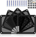 140mm PC Dust Filter for Computer Cooler Fan/PSU/Routers PVC 50 Mesh, Magnetic by YIMATEECO