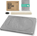 Stone Drying Mat For Kitchen Counter Superb Absorbent Diatomaceous Earth Mats by SHUSHIYAJU