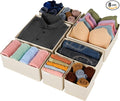 Criusia Drawer Organizer Clothes, 8 Pack Underwear Drawer Organizer, Foldable by Criusia