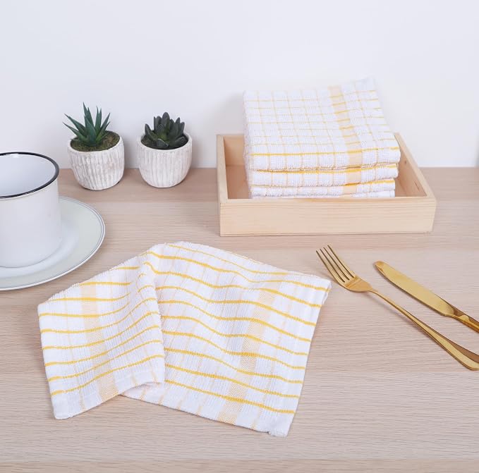 AMOUR INFINI Kitchen Dish Cloths Set of 8 - Image 4