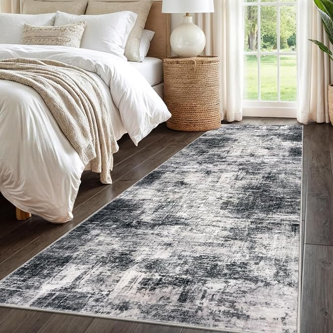 IOHOUZE Abstract Runner Rug 3x8 Ft Washable Runners - Image 8
