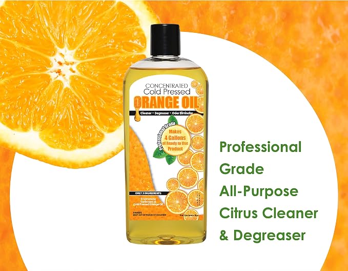 Cold Pressed Orange Oil Concentrate | 8-ounce Professional Grade All-Purpose - Image 6