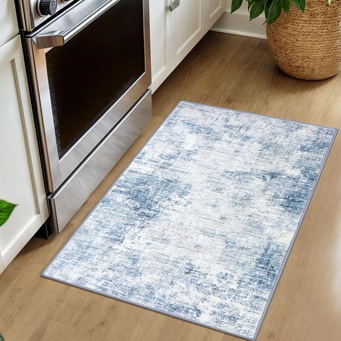 IOHOUZE Small Abstract Area Rug 2x3 Ft Entryway Rugs Washable Door Mat Indoor - Image 8