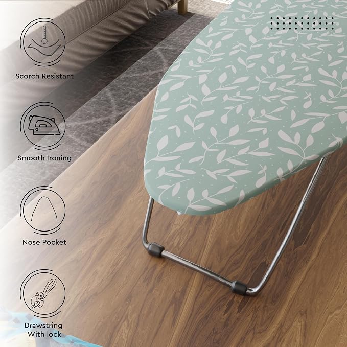 Encasa XO Ironing Board Cover and Pad 28"x12" - Image 8