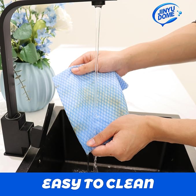 Reusable J Cloths, Disposable Kitchen Cleaning Cloths Dish Towels Dish Cloth - Image 8