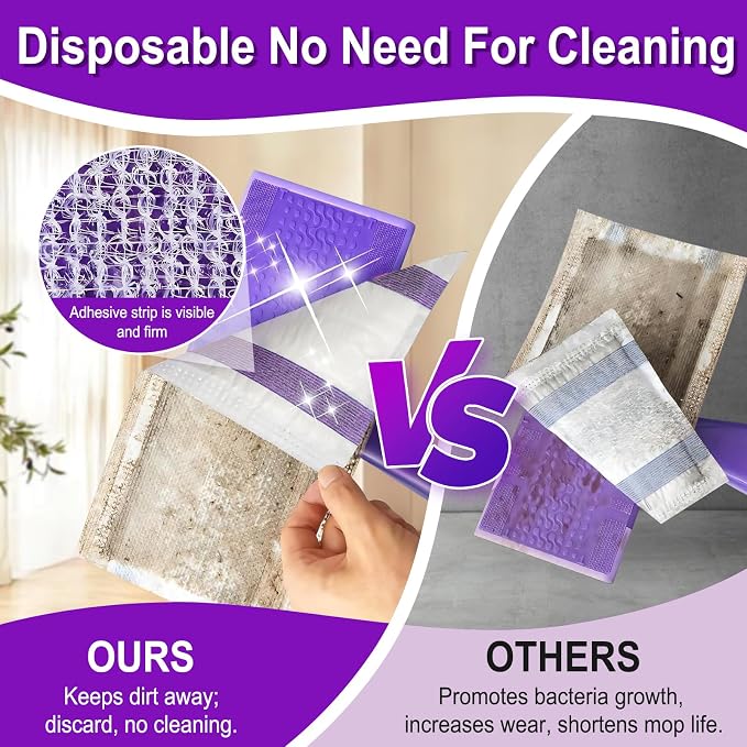 40 Count Disposable Wet Pads Refill - Image 4