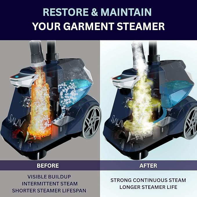 Garment Steamer Descaling Solution Decalcifier Packets - Image 2