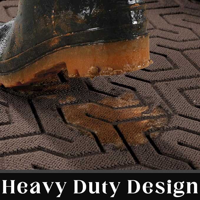 Yimobra Extra Large Door Mat Outside Entrance 60x32, Waterproof Heavy Duty - Image 3