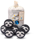 Friendsheep Wool Dryer Balls 6 Pack XL Organic Premium Reusable Cruelty Free by Friendsheep
