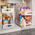 Under Sink Organizer, 2 Tier Under Sink Organizers and Storage, Adjustable by MIXESHOP