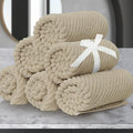 VOOVA & MOVAS Beige Face Cloths, by VOOVAMOVAS