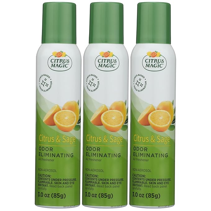 Citrus Magic Odor Eliminating Air Freshener Spray, Citrus and Sage by CitrusMagic