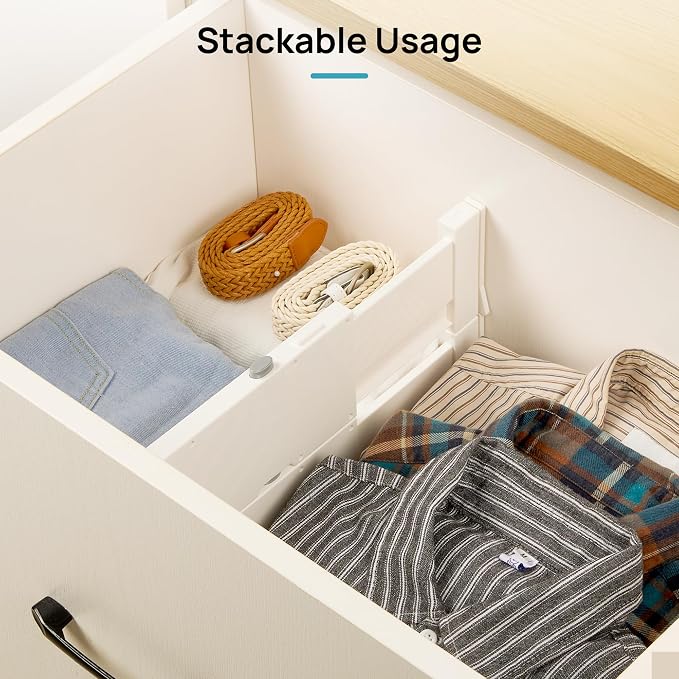 Vtopmart 4 Pack Drawer Dividers - Image 4
