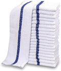 GOLD TEXTILES New Cotton Blend White Restaurant Bar Mops Kitchen Towels by GOLDTEXTILES