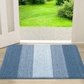 Kitinjoy Indoor Outdoor Door Mat, 30x17 Non-Slip Absorbent Dirt Trapper by Kitinjoy