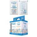 Hand Sanitizing Travel Wipes – 15ct Individually Wrapped | Fresh Citrus Scent by TravelWipes