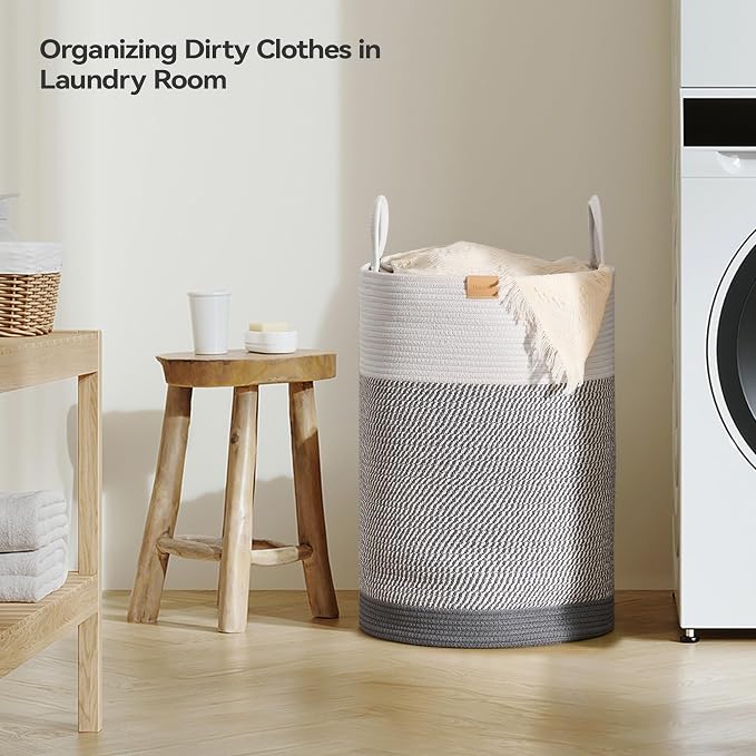 Laundry Hamper 75L, Large Laundry Basket - Image 3