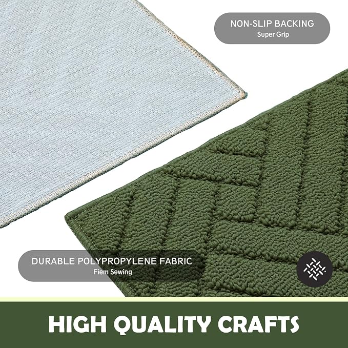 Door Mat Indoor Doormat, Entryway Rug Door Mats Non-Slip Rubber Backing - Image 4