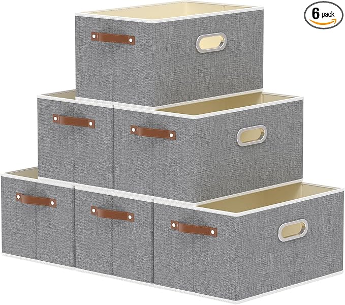 Yawinhe Foldable Storage Baskets by Yawinhe