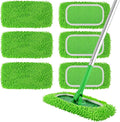 6Pcs Reusable Microfiber Mop Pads Compatible by ZEHRAI