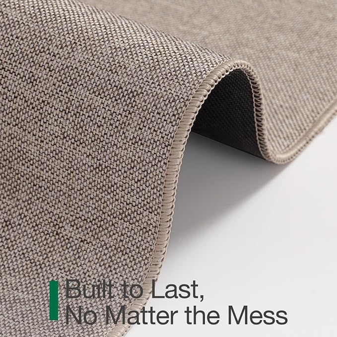 LUMI Ultra Thin Door Mat for Entryway, Low Profile Non Slip Rubber Backing - Image 6