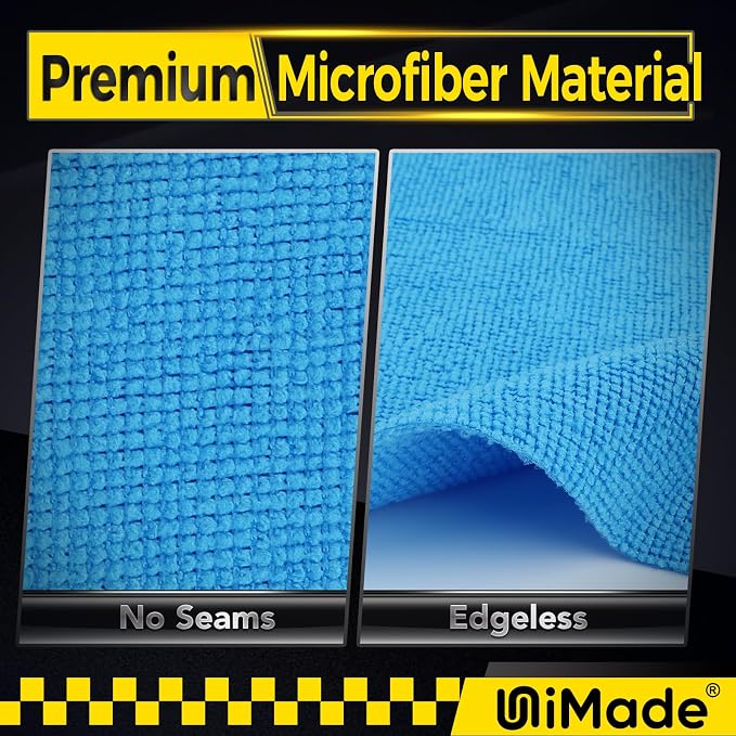 Shop Towels, 100 Pack Commercial Grade Work Rags Microfiber Towels - Image 2