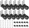 PTEROMY 12 Pack Cabinet Lock by PTEROMY