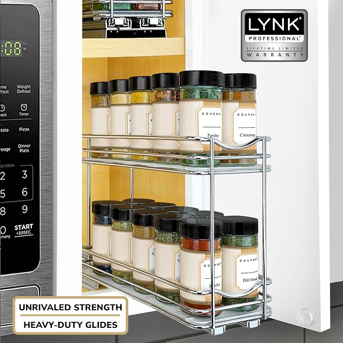 LYNK PROFESSIONAL® Pull Out Spice Rack Organizer - Image 7