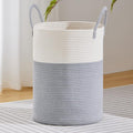 VIPOSCO Large Laundry Hamper, Tall Woven Rope Storage Basket by VIPOSCO