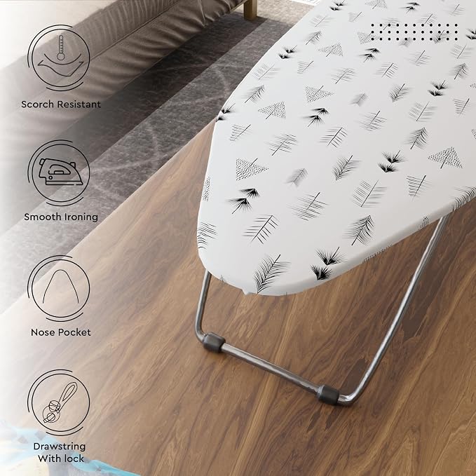 Encasa XO Ironing Board Cover and Pad 28"x12" - Image 8