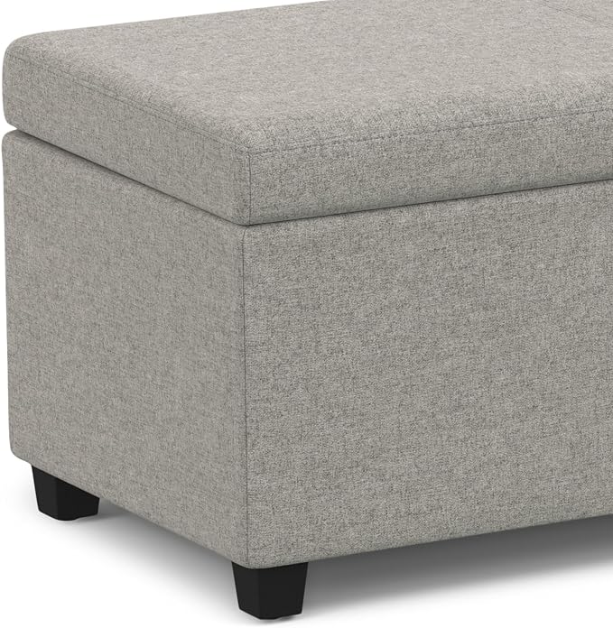 SIMPLIHOME Avalon 54 inch Wide Contemporary Rectangle Extra Large Storage - Image 6