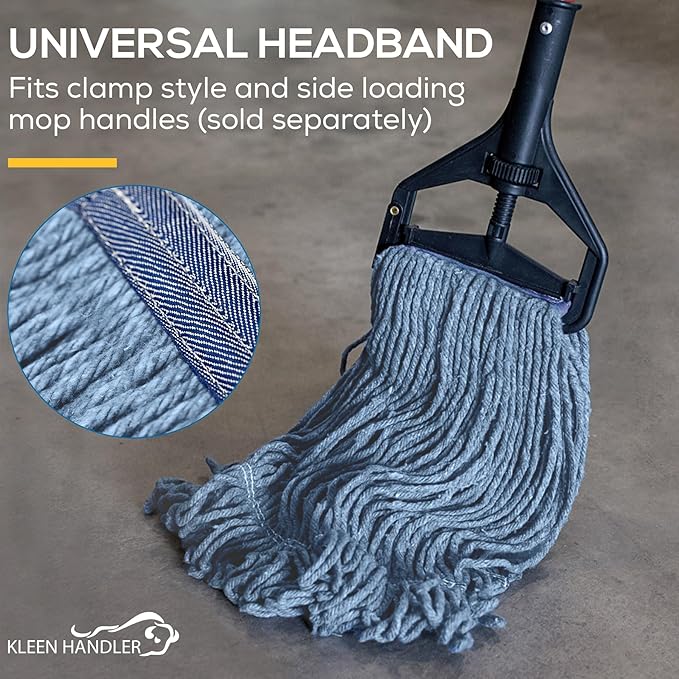 KLEEN HANDLER General Cleaning Mop Heavy Duty Commercial Replacement, Wet - Image 9