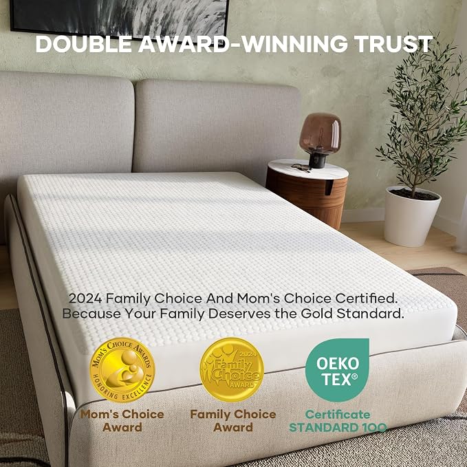 OhGeni 100% Waterproof Mattress Protector, Fitted Sheet, Full -2 Pack - Image 9