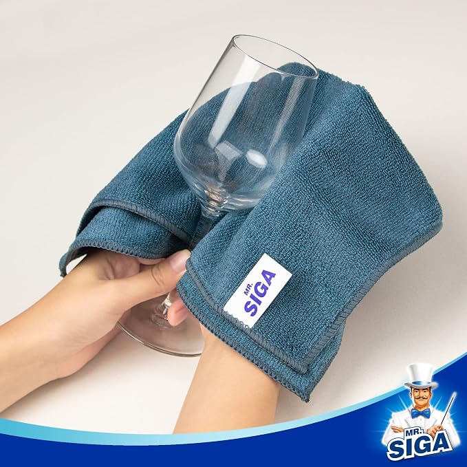 MR.SIGA Microfiber Cleaning Cloth, All-Purpose Microfiber Towels, Streak Free - Image 6