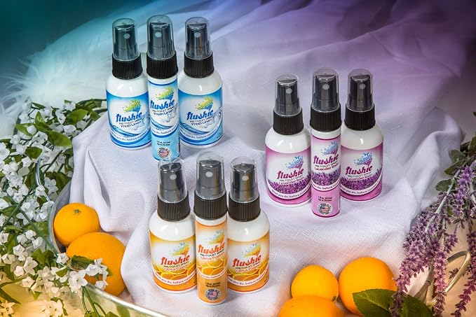 Flushie Pre-Toilet Sprays for Poop Travel Size Toiletries Bathroom Spray for - Image 9