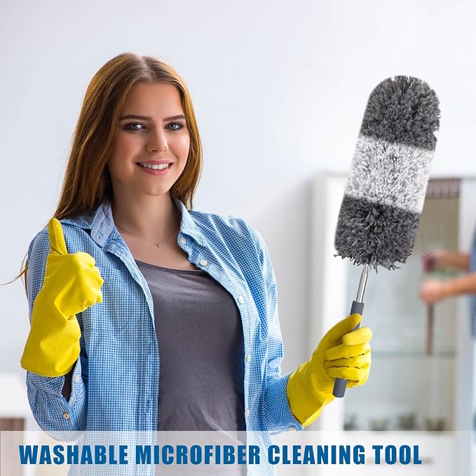 Tanlade 12 Pcs Microfiber Feather Duster - Image 5