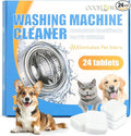 Washing Machine Cleaner Tablets 24 Pack, Formulated by Unknown
