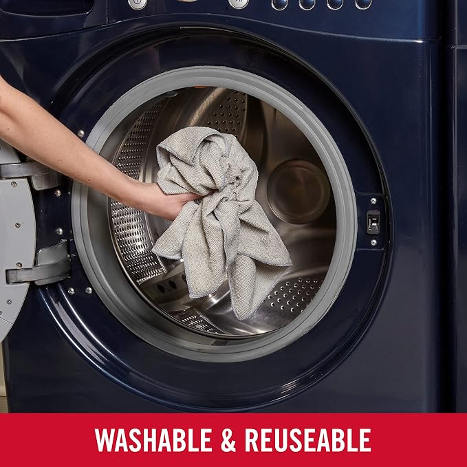 Rubbermaid All Purpose Microfiber Cleaning Cloth Towels, 50 Pack, Non-Scratch - Image 6