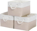 15x11x9.5 Inch Storage Baskets for Shelves, 3 Pack Storage Bins，Foldable by ISEMINGLA