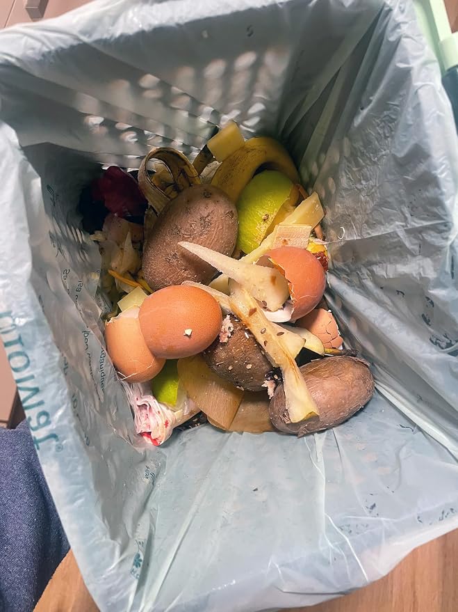 bioMat 2.6 Gallon Compostable Trash Bags, Compost Bags - Image 7